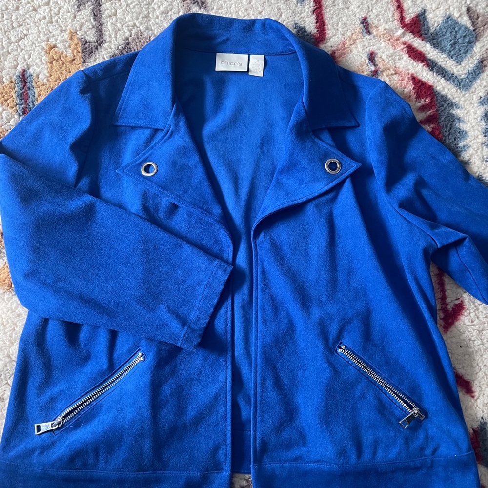 True blue Chico blazer